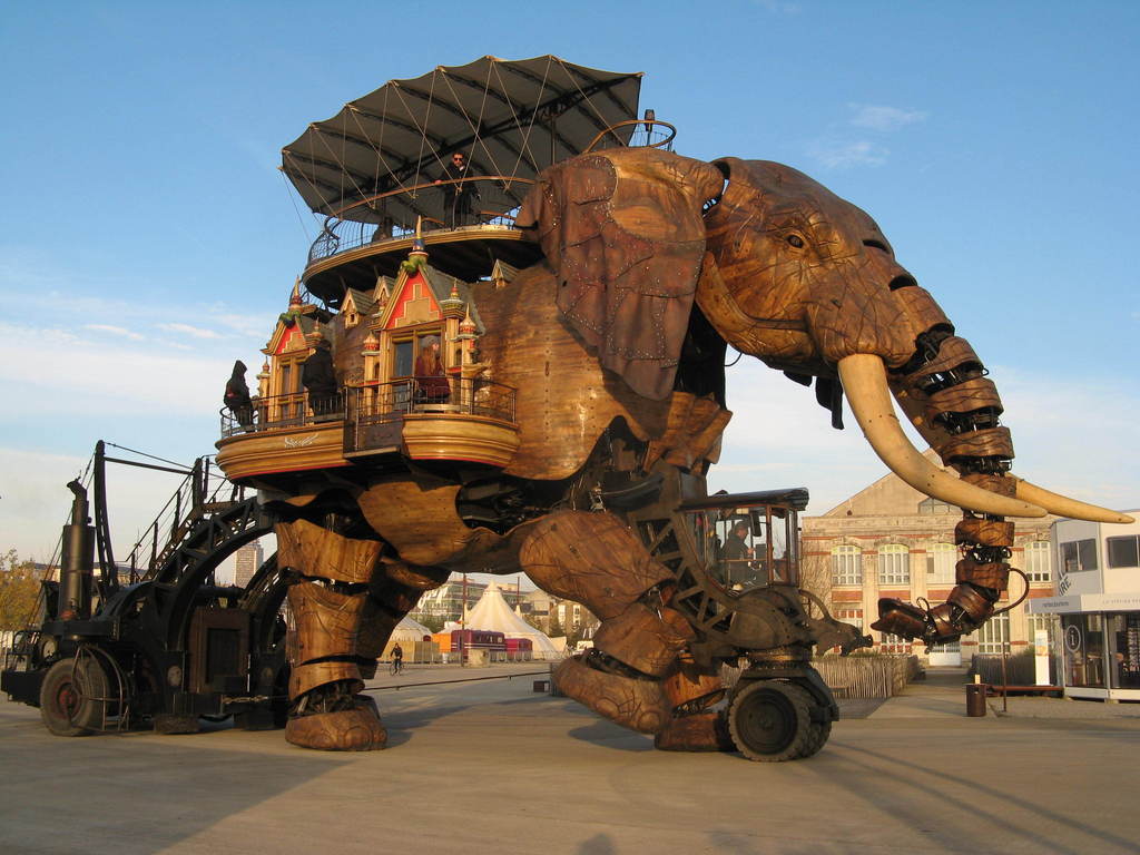 Machines of the Isle of Nantes asbestian